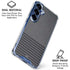 Black and Grey Stripes Galaxy S25 Plus Clear Case