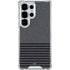 Black and Grey Stripes Galaxy S25 Ultra Clear Case