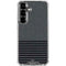 Black and Grey Stripes Galaxy S26 Clear Case