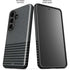 Black and Grey Stripes Galaxy S26 Impact Case