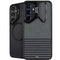 Black and Grey Stripes Galaxy S26 Kickstand Case