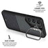 Black and Grey Stripes Galaxy S26 Kickstand Case