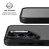 Black and Grey Stripes Galaxy S26 Plus Kickstand Case