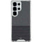 Black and Grey Stripes Galaxy S26 Ultra Clear Case