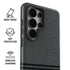 Black and Grey Stripes Galaxy S26 Ultra Impact Case