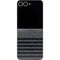 Black and Grey Stripes Galaxy Z Flip6 Skin