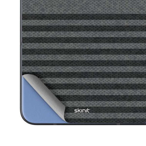 Black and Grey Stripes Galaxy Z Fold5 5G Skin