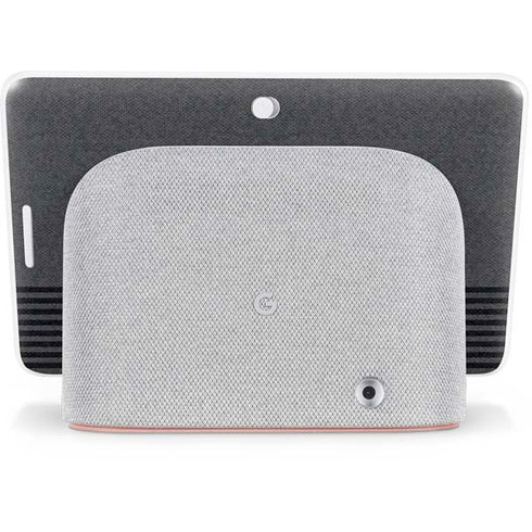 Black and Grey Stripes Google Home Hub Skin
