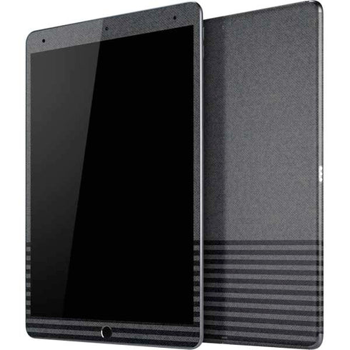 Black and Grey Stripes iPad Skins