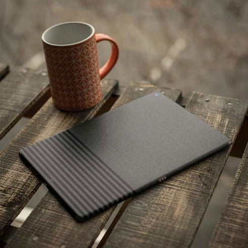Black and Grey Stripes iPad Skins