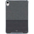 Black and Grey Stripes iPad 11th Gen (2025) Clear Case