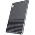 Black and Grey Stripes iPad 11th Gen (2025) Clear Case