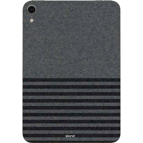 Black and Grey Stripes Apple iPad Mini Skin