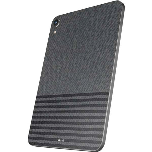 Black and Grey Stripes Apple iPad Mini Skin