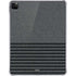 Black and Grey Stripes iPad Pro 11in (2024) Clear Case