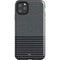 Black and Grey Stripes iPhone Cases