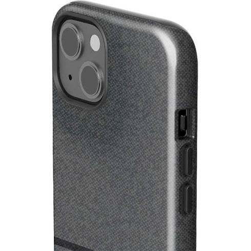 Black and Grey Stripes iPhone 15 Impact Case