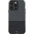 Black and Grey Stripes iPhone 15 Pro Impact Case