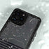Black and Grey Stripes iPhone 15 Pro Waterproof Case