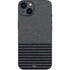 Black and Grey Stripes iPhone 15 Skin