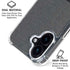 Black and Grey Stripes iPhone 16 MagSafe Case