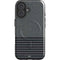 Black and Grey Stripes iPhone 16 Plus Magsafe Impact Case