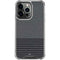 Black and Grey Stripes iPhone 16 Pro Clear Case