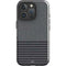 Black and Grey Stripes iPhone 16 Pro Impact Case