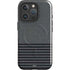 Black and Grey Stripes iPhone 16 Pro Magsafe Impact Case