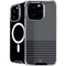 Black and Grey Stripes iPhone 16 Pro Max MagSafe Case
