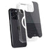 Black and Grey Stripes iPhone 16 Pro Max MagSafe Case