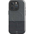 Black and Grey Stripes iPhone 16 Pro Max Magsafe Impact Case