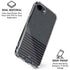Black and Grey Stripes iPhone 16e Clear Case