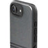 Black and Grey Stripes iPhone 16e Impact Case