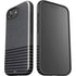 Black and Grey Stripes iPhone 16e Impact Case