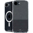 Black and Grey Stripes iPhone 16e MagSafe Case