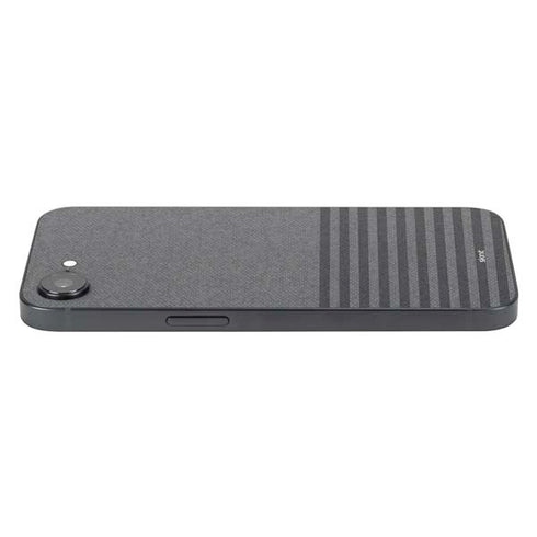 Black and Grey Stripes iPhone 16e Skin