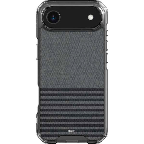 Black and Grey Stripes iPhone 17 Air Clear Case