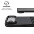 Black and Grey Stripes iPhone 17 Air Kickstand Case