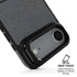 Black and Grey Stripes iPhone 17 Air Kickstand Case