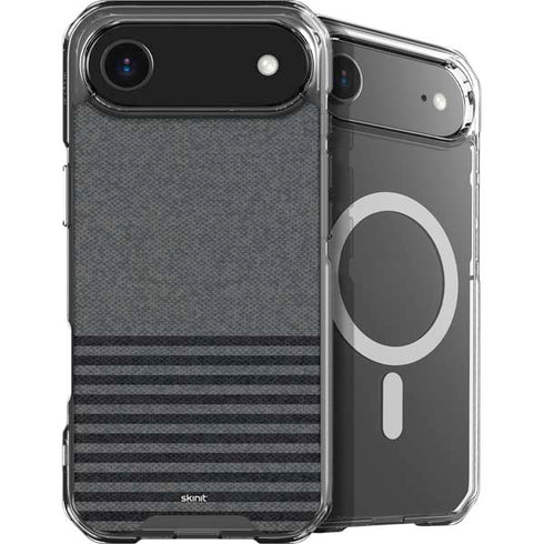 Black and Grey Stripes iPhone 17 Air MagSafe Case