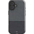 Black and Grey Stripes iPhone 17 Impact Case