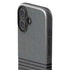 Black and Grey Stripes iPhone 17 Impact Case