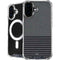 Black and Grey Stripes iPhone 17 MagSafe Case