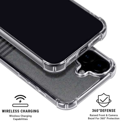 Black and Grey Stripes iPhone 17 MagSafe Case