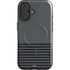 Black and Grey Stripes iPhone 17 Magsafe Impact Case