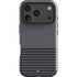 Black and Grey Stripes iPhone 17 Pro Impact Case