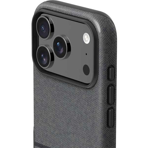 Black and Grey Stripes iPhone 17 Pro Max Impact Case