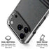 Black and Grey Stripes iPhone 17 Pro Max MagSafe Case