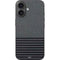 Black and Grey Stripes iPhone 17 Skin